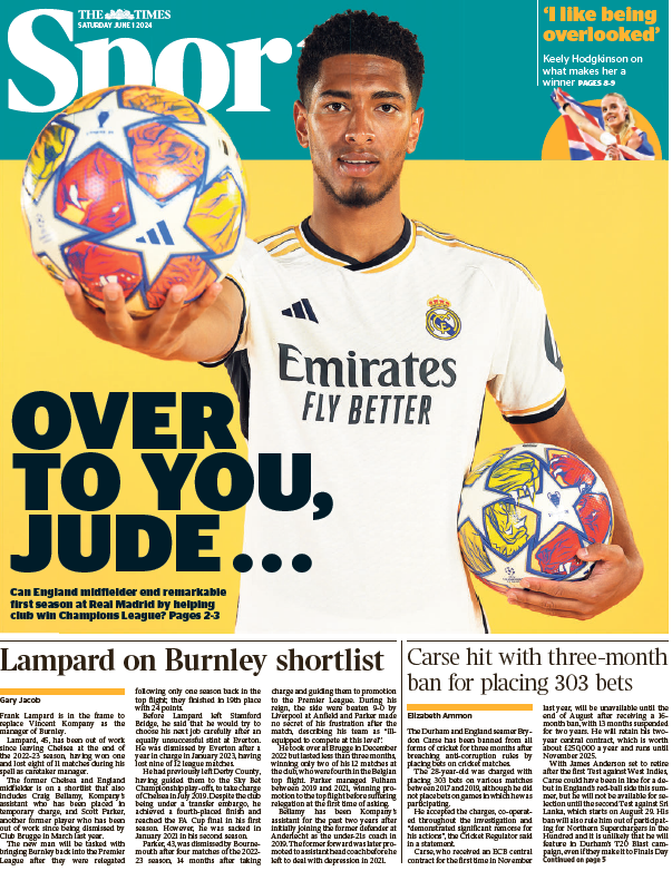 Times back page