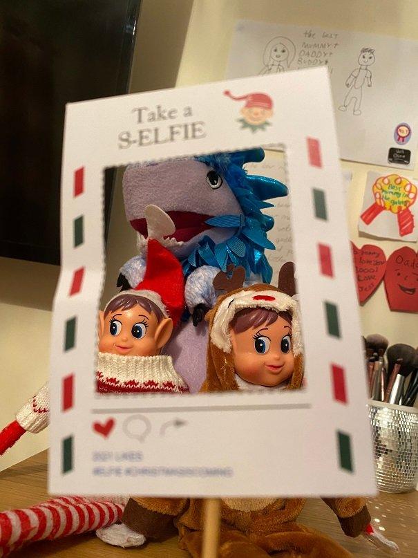 elf and teddies