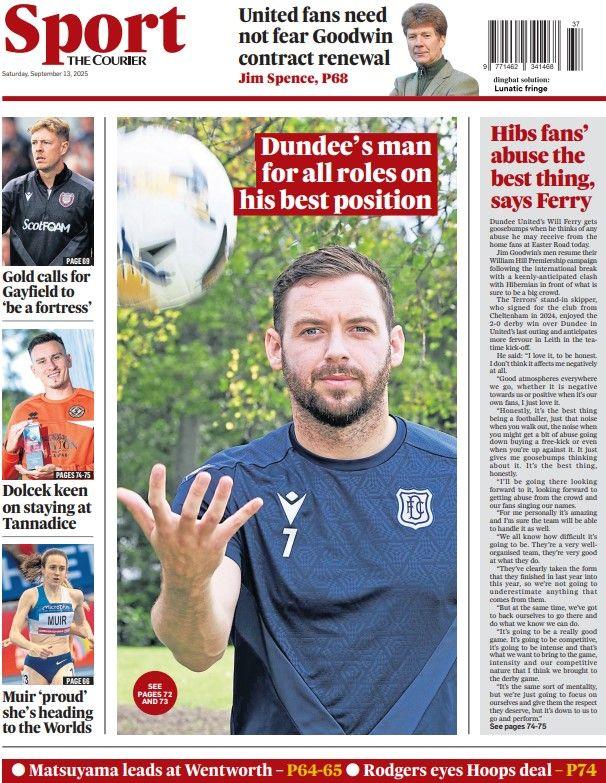 Courier back page