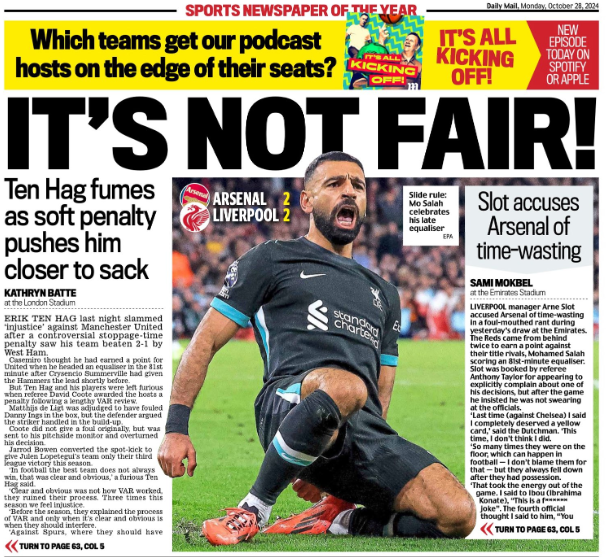 Mail back page