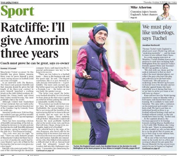 Times back page