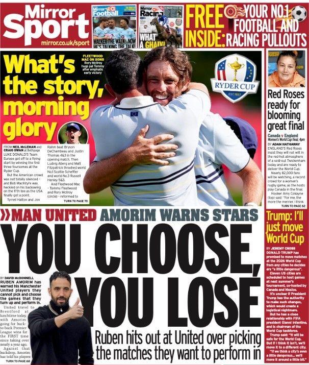 Mirror back page