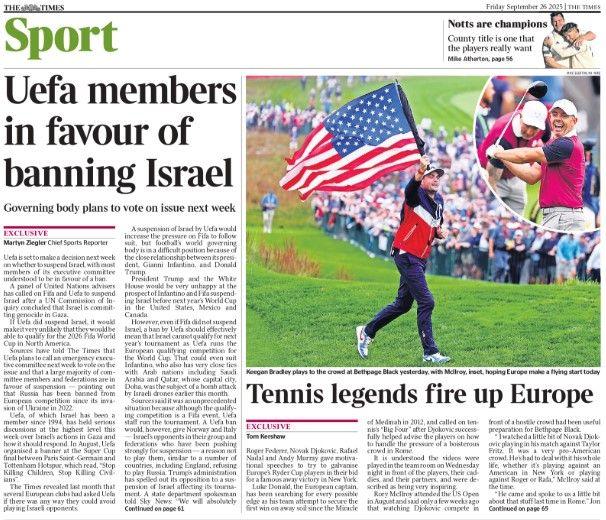 Times back page