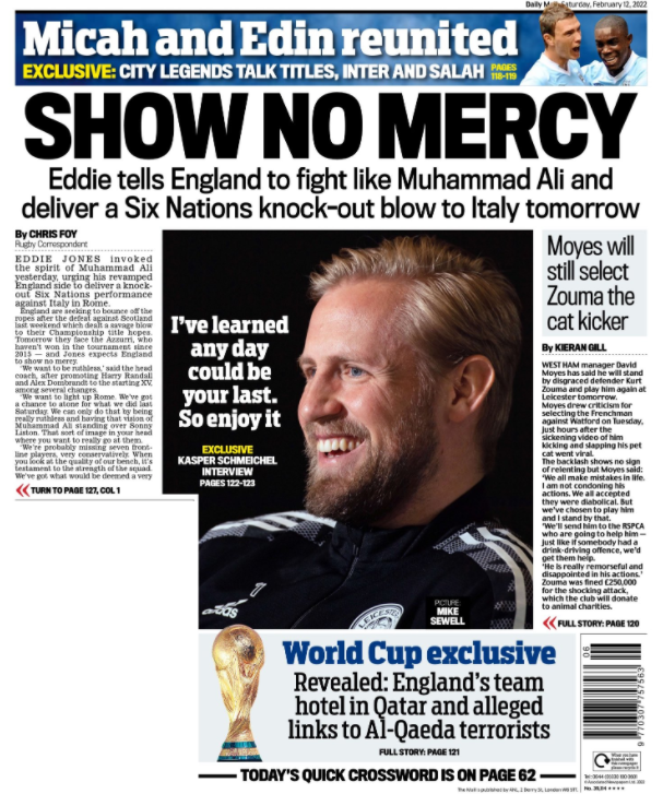 Mail back page