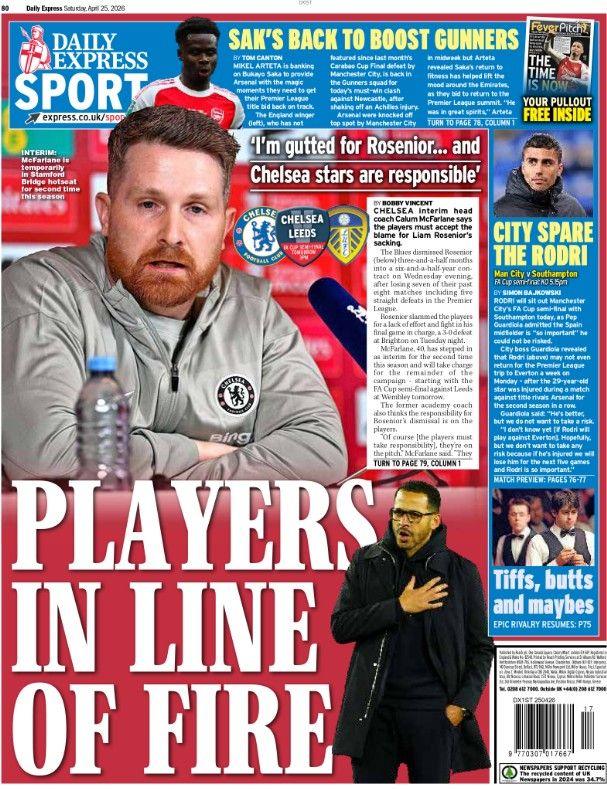 Express back page
