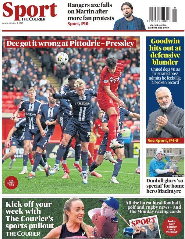 Courier back page