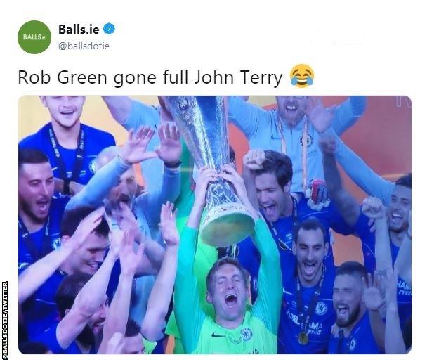 Rob Green didn't play for Chelsea in the competition