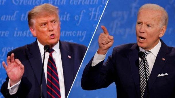 Trump and Biden had many angry exchanges