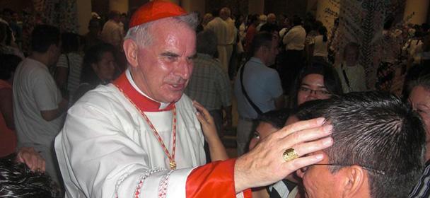 Cardinal Keith O'Brien in El Savador