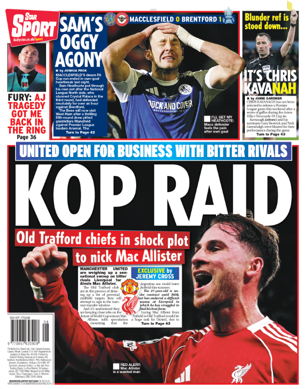 Star back page