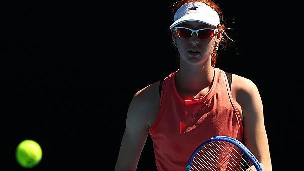 Maya Joint wearing sunglasses