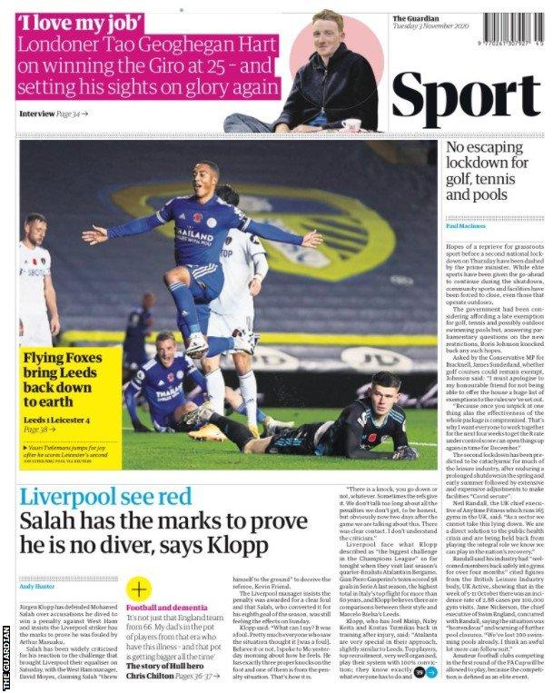 Tuesday's Guardian