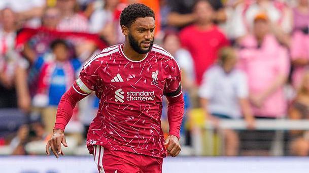 Liverpool defender Joe Gomez