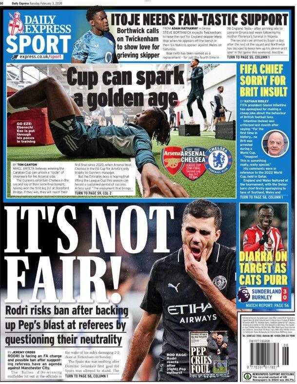 Express back page