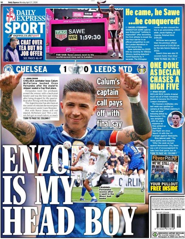 Express back page