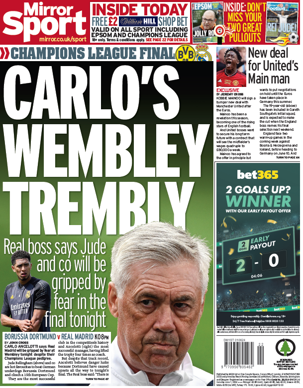 Mirror back page