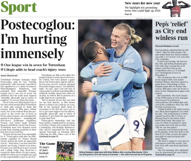 Times back page