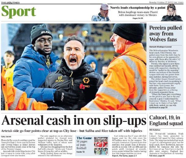 Times back page