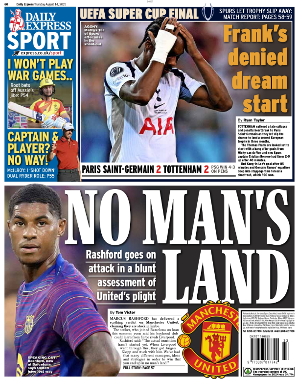 Express back page