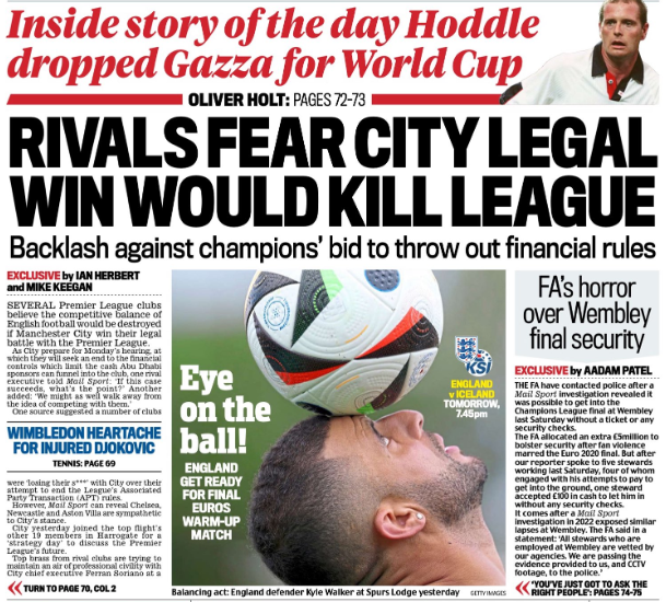 Mail back page