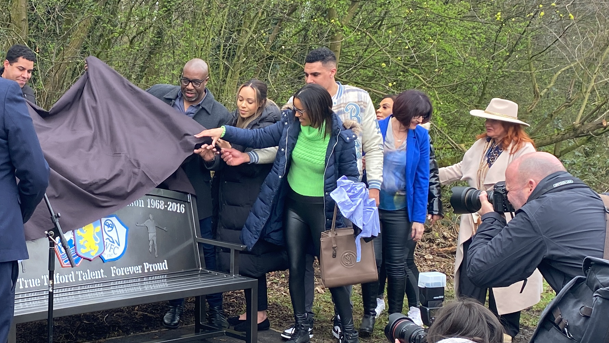 Unveiling of the bench