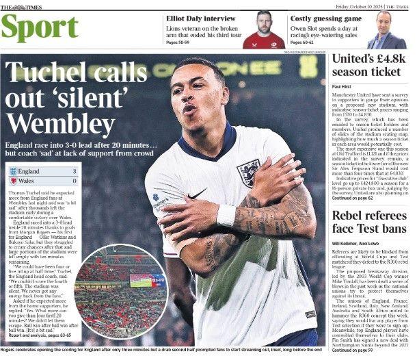 Times back page