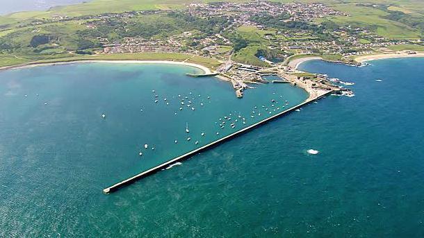 Alderney breakwater