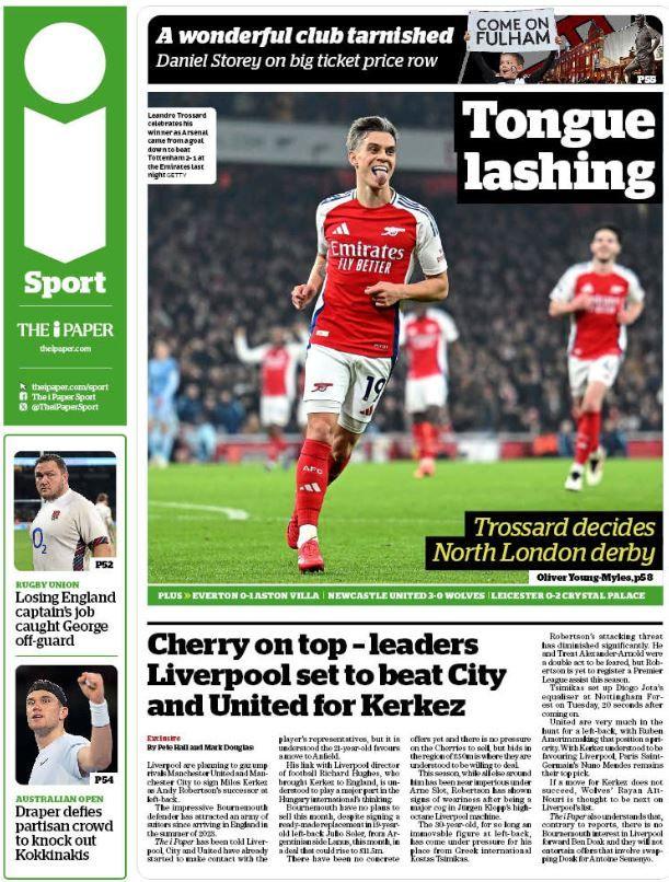 i Sport back page