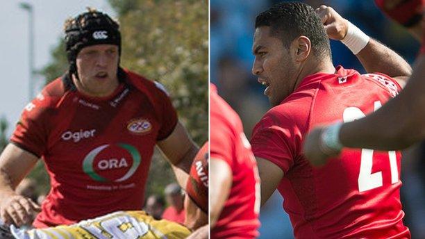 James Freeman and Samisoni Fisilau