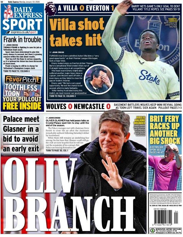 Express back page
