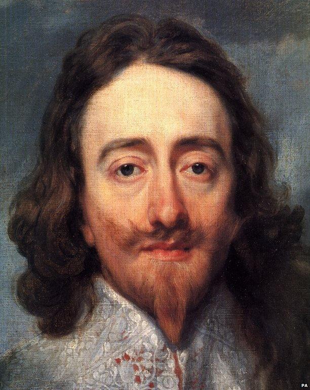 The Royal Collection includes Charles I, King of England, from Three Angles, 1636 by Sir Anthony van Dyck