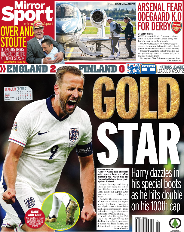 Mirror back page