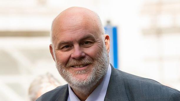 RFL Chairman Nigel Wood looking into the camera.