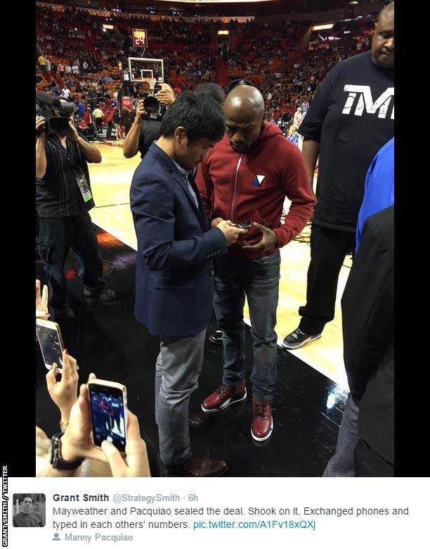 Manny Pacquiao & Floyd Mayweather