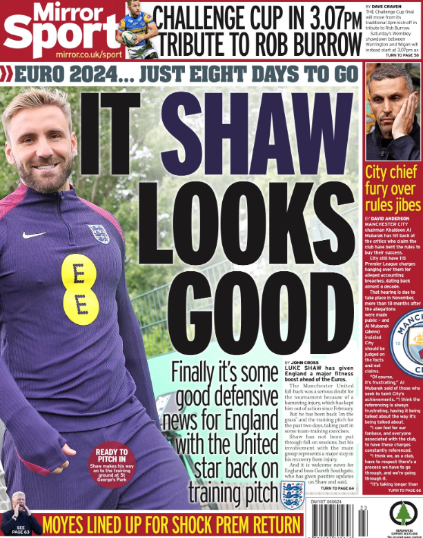 Mirror back page