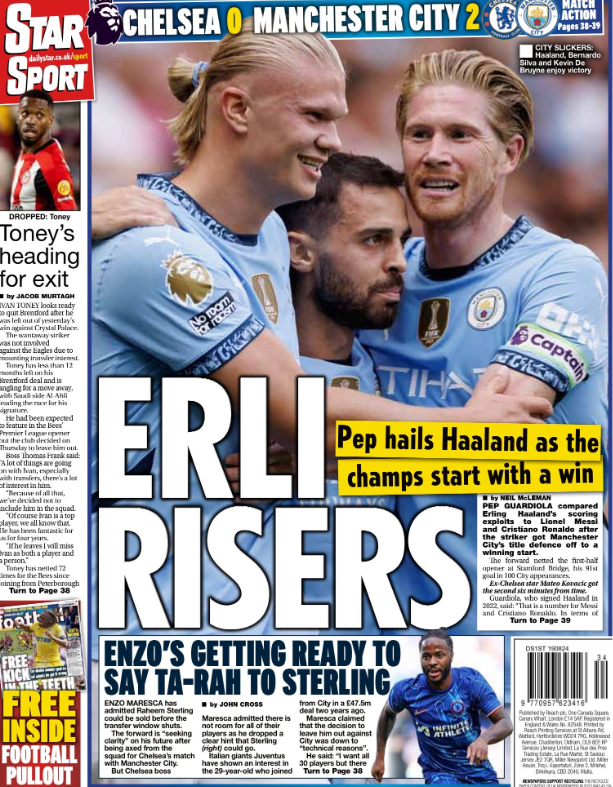 Star back page