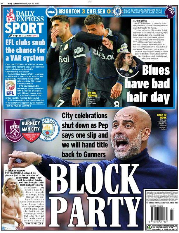 Express back page