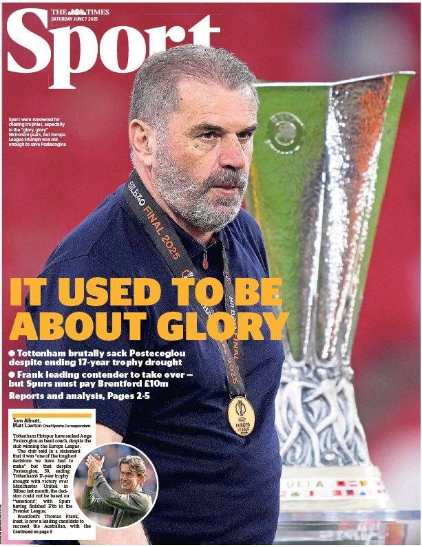 The Times sports section