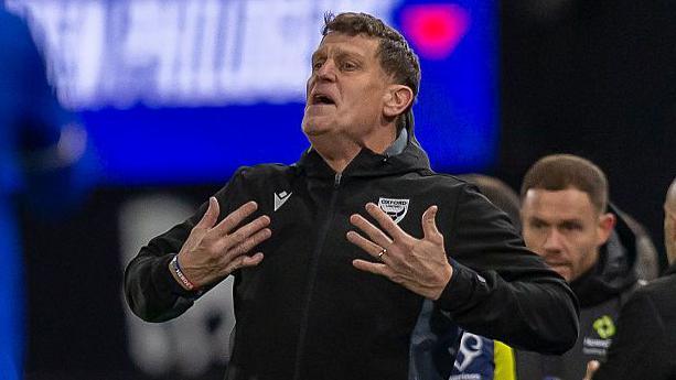 Craig Short on the touchline