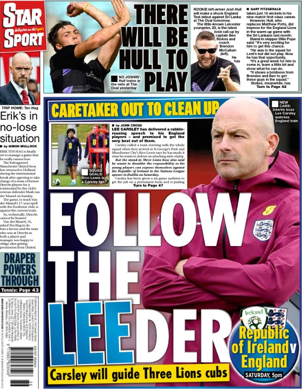 Star back page