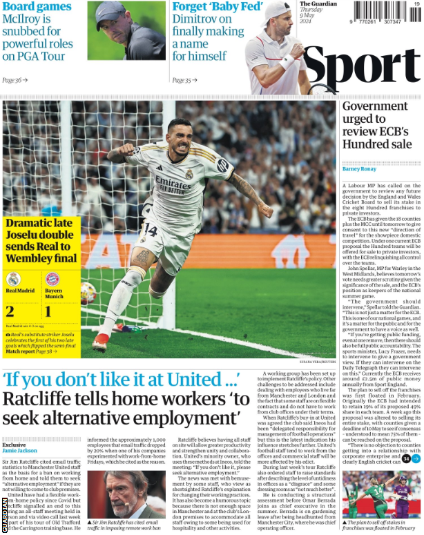 Back Page Racing, A Century Of Newspaper Coverage by George