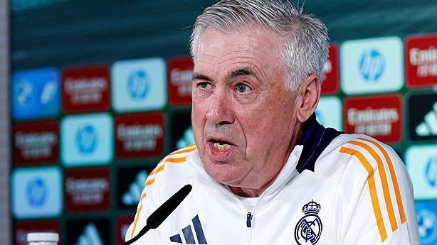 Real Madrid manager Carlo Ancelotti