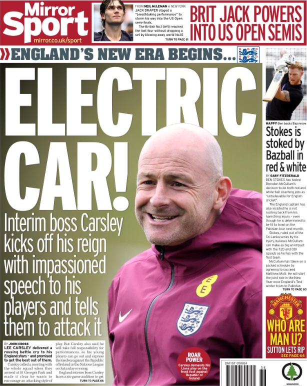 Mirror back page