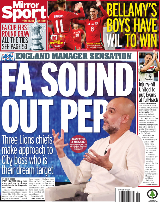 Mirror back page