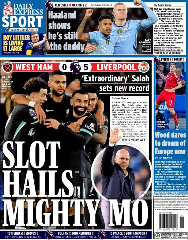 Express back page