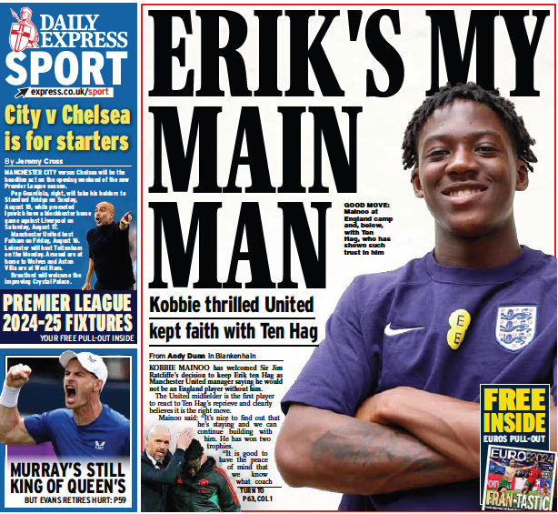 Express back page