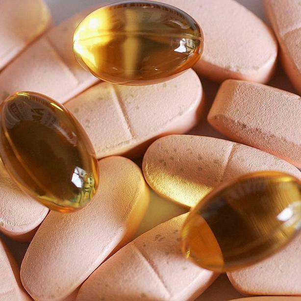 A selection of vitamin tablets