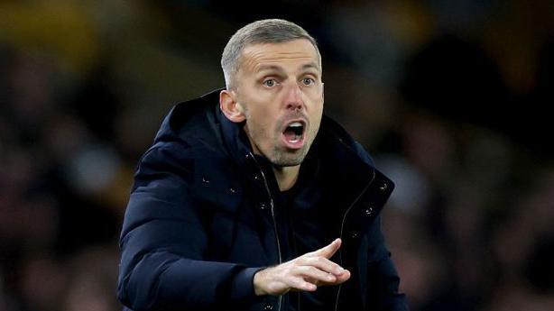 Gary O'Neil photographed during his time in charge of Wolves