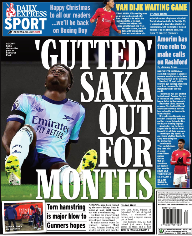 Express back page