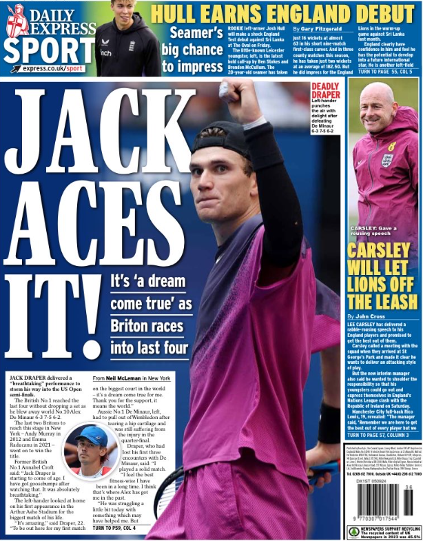 Express back page